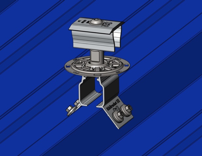 Figure 2 - S-5!’s RibBracket III with a PVKIT™ 2.0 MidGrab