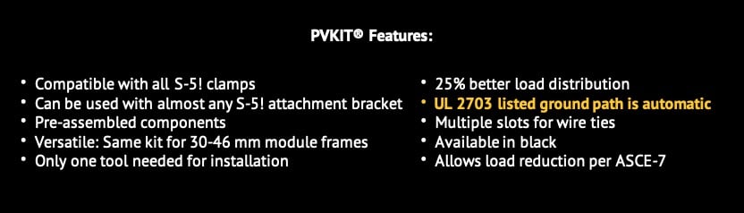 PVKIT features bulleted list