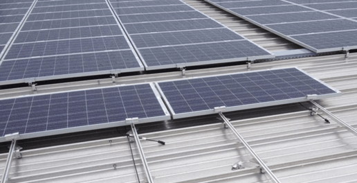 Rail-based solar PV system