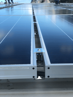 Rail-less (Direct-Attach) solar installation