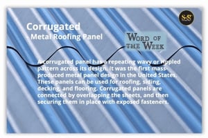 S-5! - Word of the Week - Corrugated Roofing Panel - Metal Roofing Industry Definitions