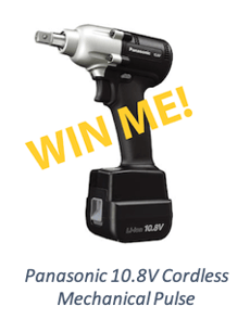 S-5! Panasonic Cordless Mechanical Pulse Tool IRE Giveaway