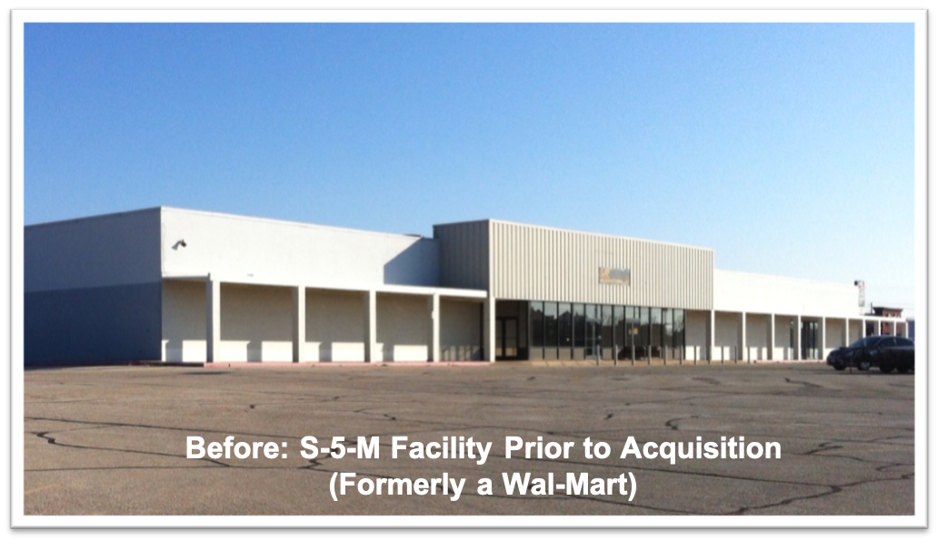 S-5!® manufacturing plant before extensive renovations
