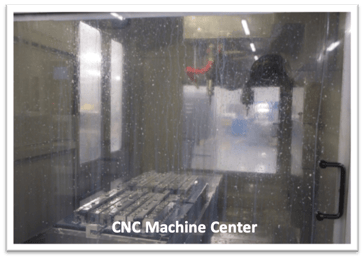 S-5!® manufacturing plant CNC interior photo of the machine center