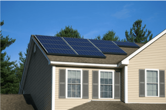 S-5!® Solar panel installation on an asphalt shingle roof-min