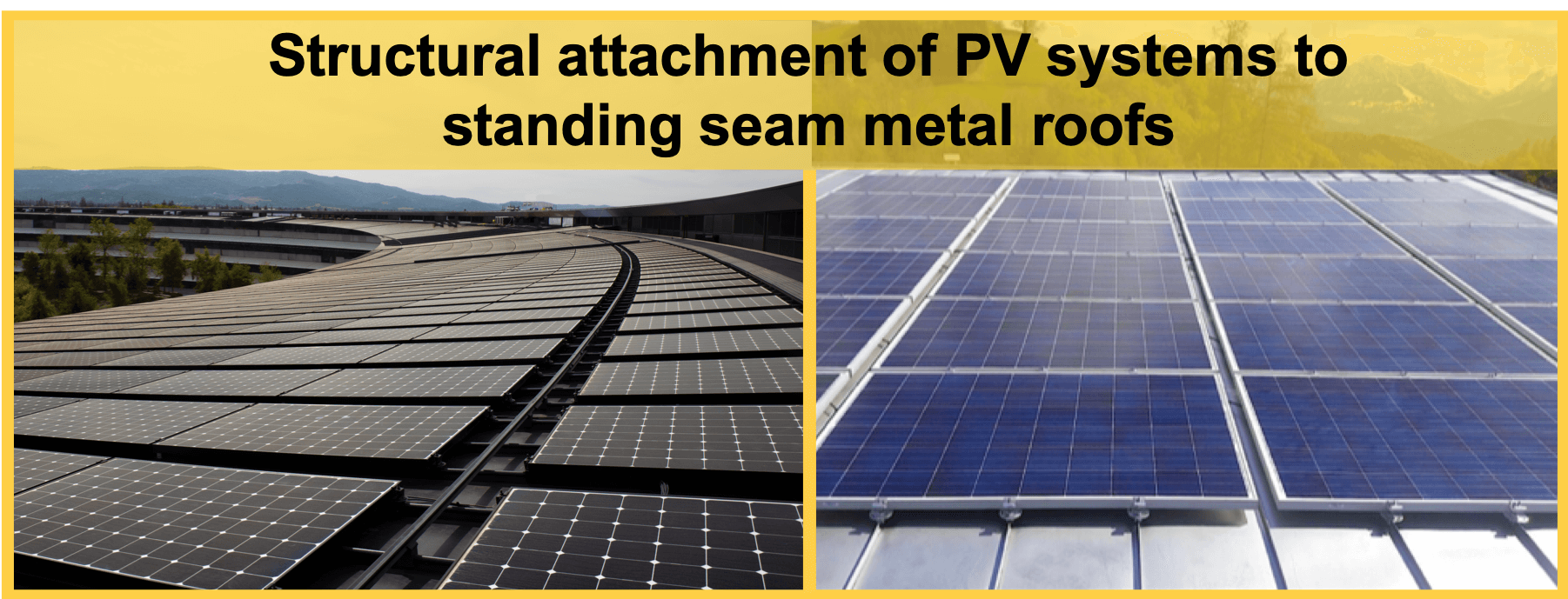 metal roof attachment for solar panels