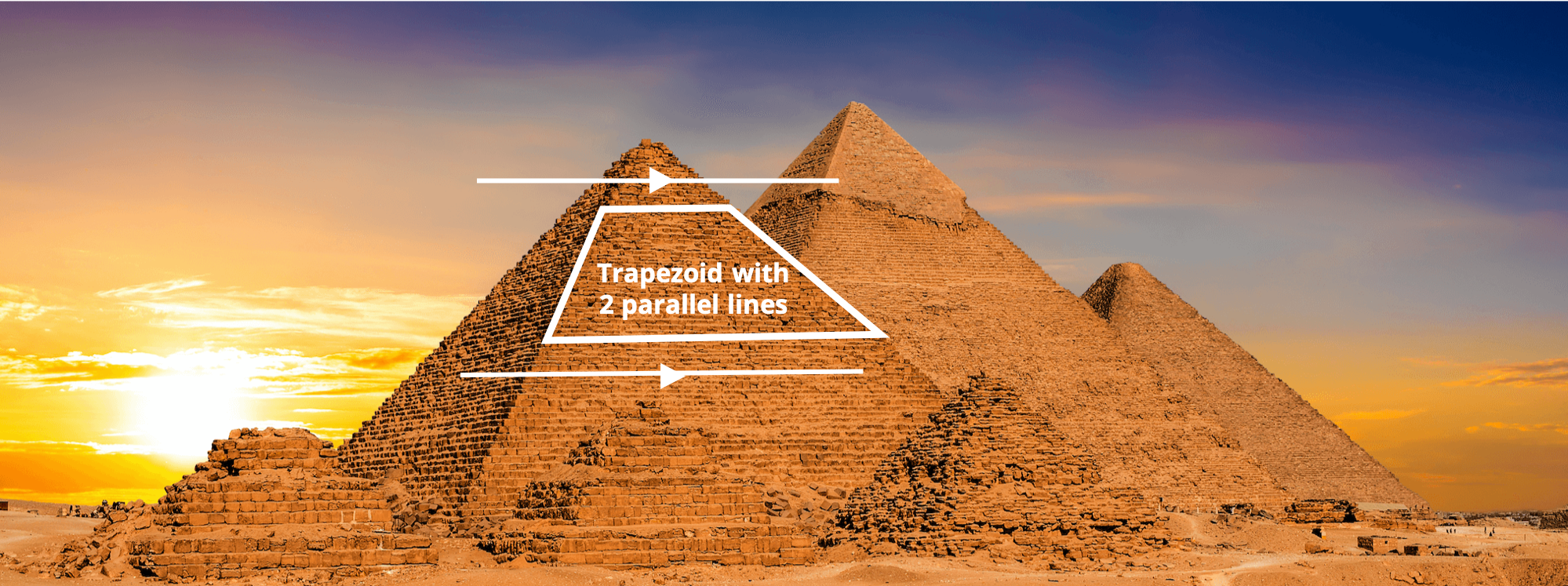 S-5!® Trapezoid Shape on Ancient Pyramids
