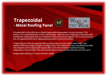 S-5!® Word of the Week - What is a trapezoidal rib roof profile-2