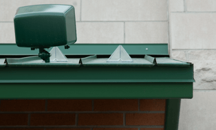 Glue-on snow guards