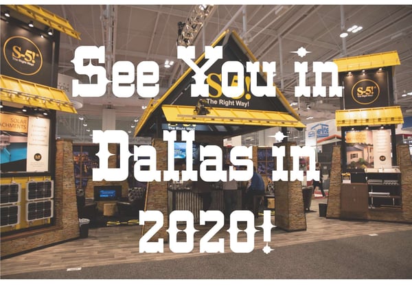 See You in Dallas in 2020! - IRE - S-5!® Booth