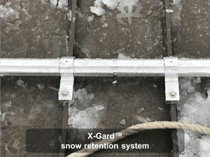 X-Gard snow retention system 2-1