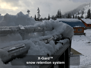 X-Gard™ snow retention system