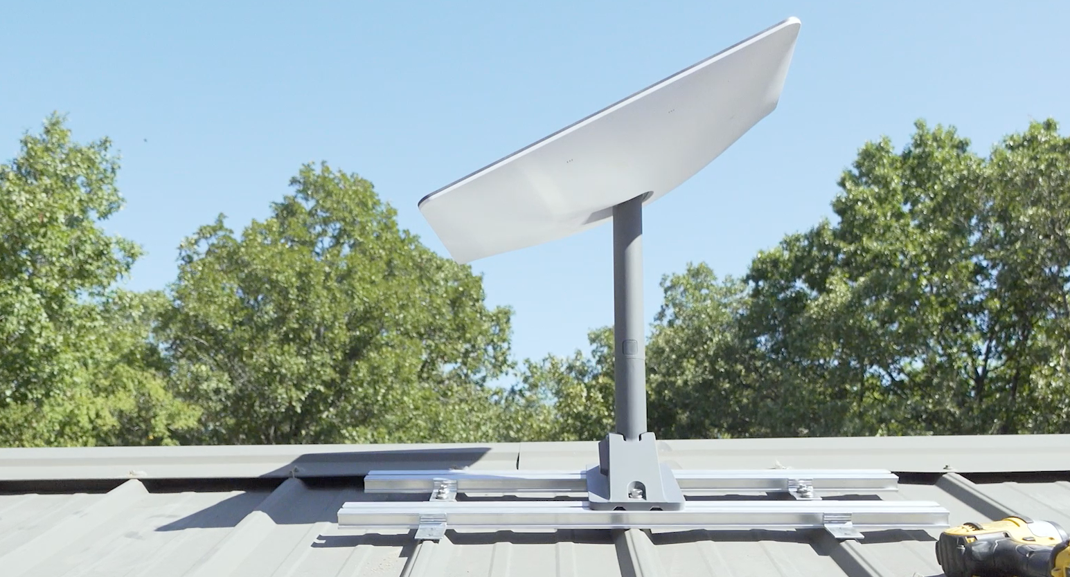 The Best Way to Mount a Starlink Satellite Dish to Your Metal Roof