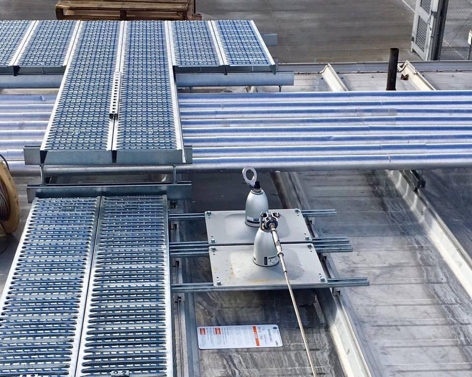 Securing Guardrails and Anchor Points for Fall Protection on Metal Roofing